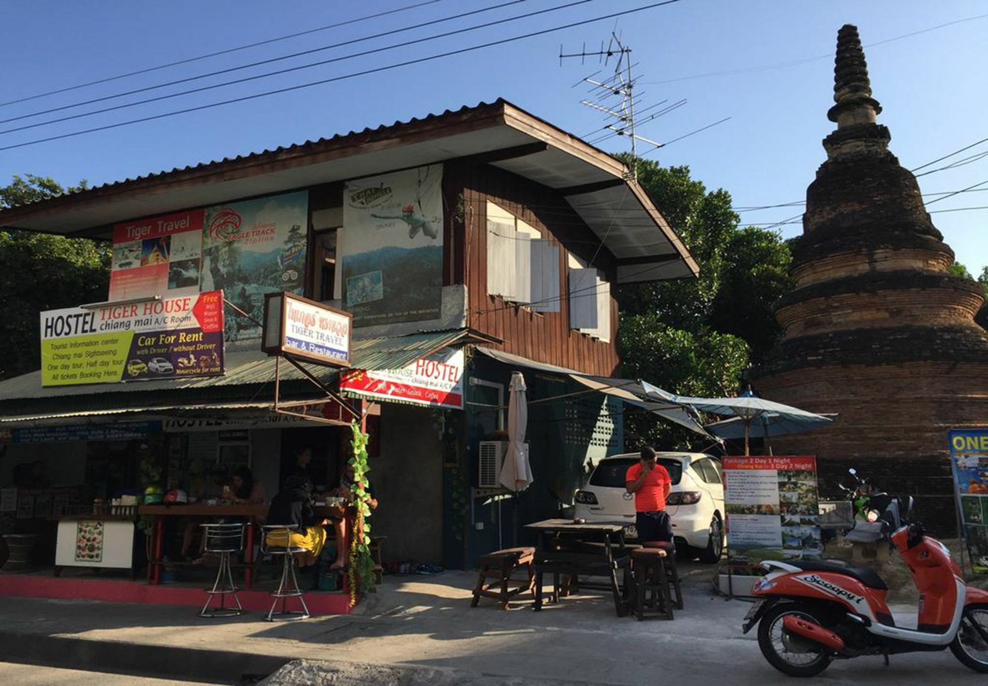 צ'יאנג מאי Tiger House Hostel (Adults Only) מראה חיצוני תמונה
